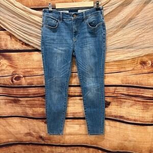 Pilcro By Anthropologie Jeans Womens 28 Stet Dark Wash Denim Skinny